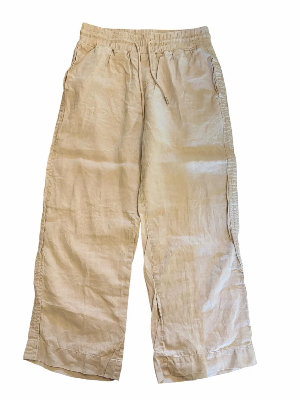 Quince 100% European Linen Wide Leg Pants